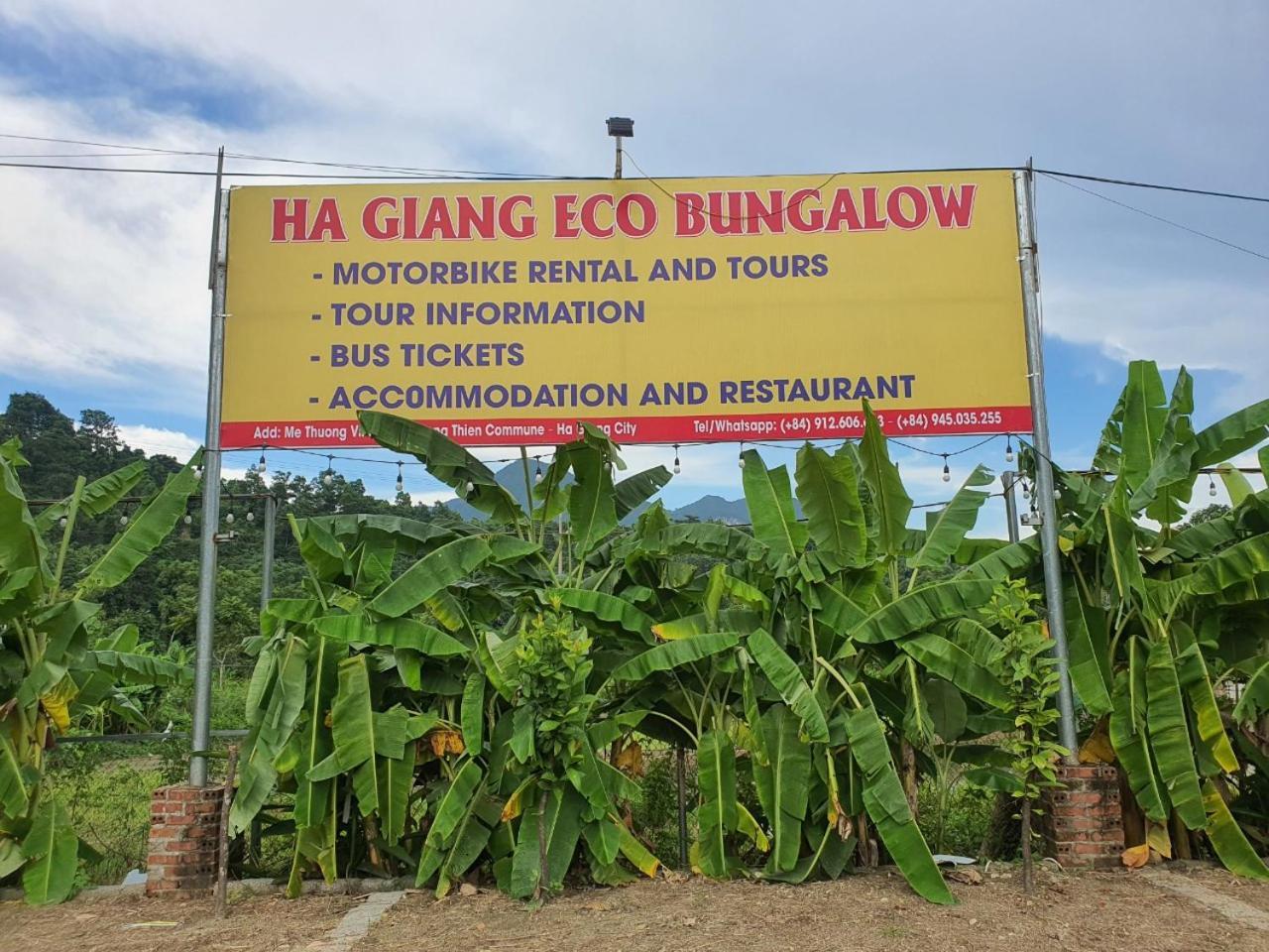 Ha Giang Eco Bungalow Exterior photo